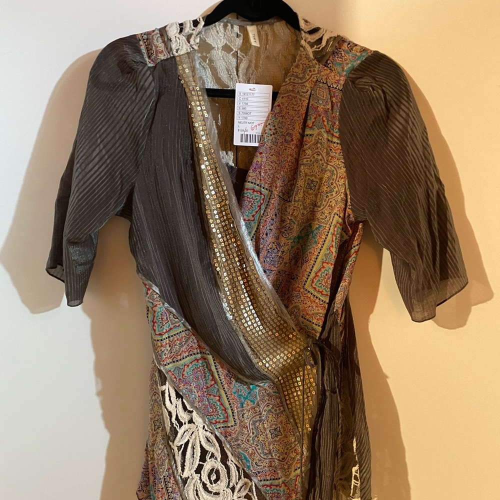 Anthropologie Wrap shirt by Tiny